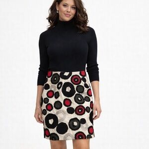 Size 4 Skirt- beautiful wearable art!